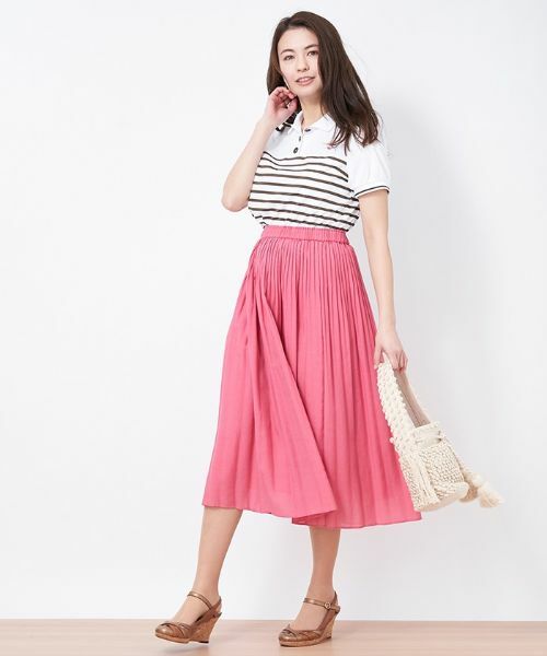 CARA O CRUZ / キャラ・オ・クルス ロング・マキシ丈スカート | ミモレ丈プリーツスカート | 詳細6