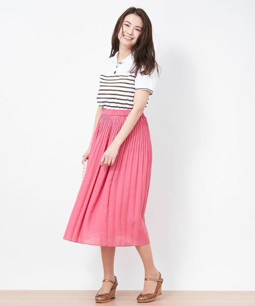 CARA O CRUZ / キャラ・オ・クルス ロング・マキシ丈スカート | ミモレ丈プリーツスカート | 詳細8