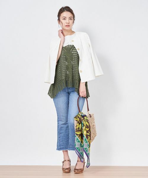 CARA O CRUZ / キャラ・オ・クルス バンダナ・スカーフ | スクエアスカーフ | 詳細9