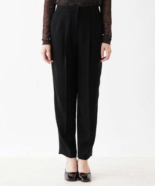 CARA O CRUZ / キャラ・オ・クルス その他パンツ | 洗える後ろゴム センタープレスパンツ【CoC by CARA O CRUZ】 | 詳細22