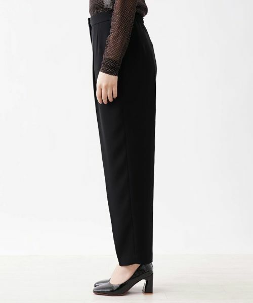 CARA O CRUZ / キャラ・オ・クルス その他パンツ | 洗える後ろゴム センタープレスパンツ【CoC by CARA O CRUZ】 | 詳細23