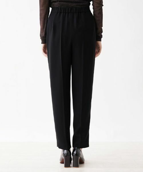 CARA O CRUZ / キャラ・オ・クルス その他パンツ | 洗える後ろゴム センタープレスパンツ【CoC by CARA O CRUZ】 | 詳細24
