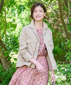 CARA O CRUZ / キャラ・オ・クルス テーラードジャケット | 洗えるストレッチ オープンカラーシャツ