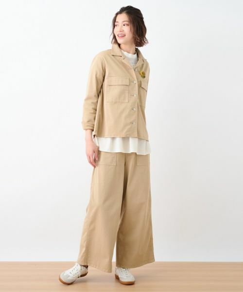 CARA O CRUZ / キャラ・オ・クルス テーラードジャケット | 洗えるストレッチ オープンカラーシャツ | 詳細24