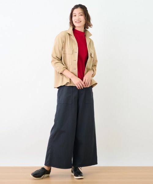 CARA O CRUZ / キャラ・オ・クルス テーラードジャケット | 洗えるストレッチ オープンカラーシャツ | 詳細25