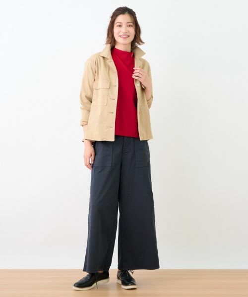 CARA O CRUZ / キャラ・オ・クルス テーラードジャケット | 洗えるストレッチ オープンカラーシャツ | 詳細26