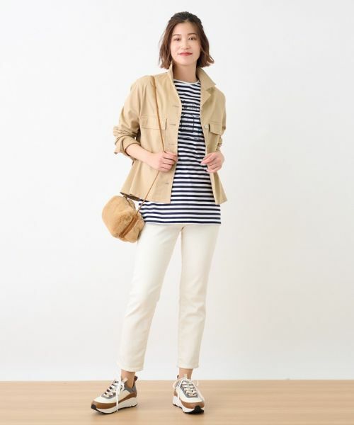 CARA O CRUZ / キャラ・オ・クルス テーラードジャケット | 洗えるストレッチ オープンカラーシャツ | 詳細29