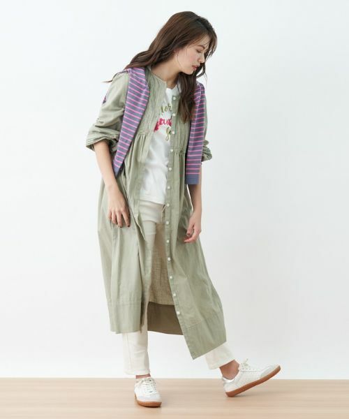 CARA O CRUZ / キャラ・オ・クルス シャツ・ブラウス | 洗える レースのロングブラウス | 詳細12