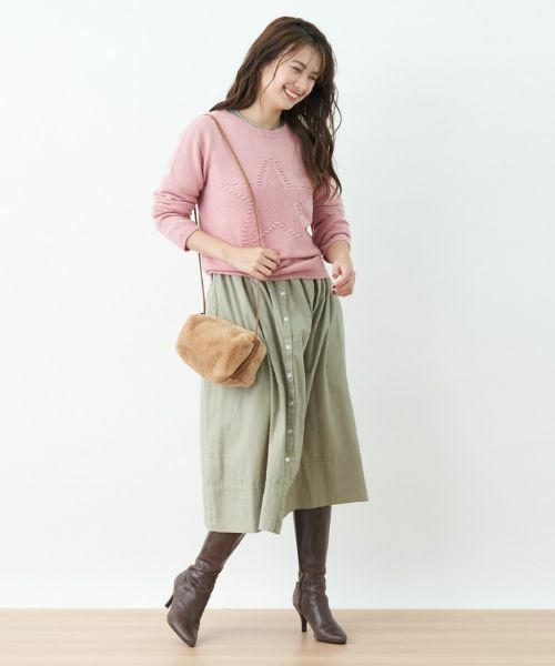 CARA O CRUZ / キャラ・オ・クルス シャツ・ブラウス | 洗える レースのロングブラウス | 詳細15