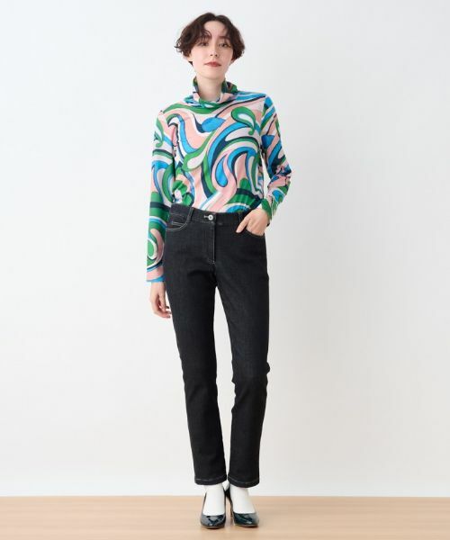 CARA O CRUZ / キャラ・オ・クルス カットソー | ニュアンス柄プルオーバー | 詳細4