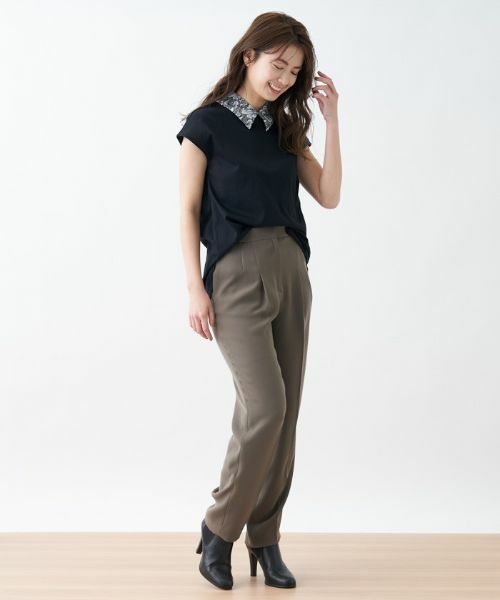 CARA O CRUZ / キャラ・オ・クルス カットソー | 洗えるレース衿カットソー【CoC by CARA O CRUZ】 | 詳細20