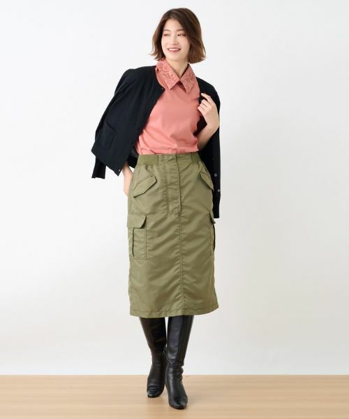 CARA O CRUZ / キャラ・オ・クルス カットソー | 洗えるレース衿カットソー【CoC by CARA O CRUZ】 | 詳細4