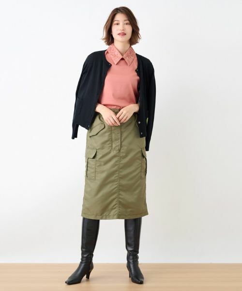 CARA O CRUZ / キャラ・オ・クルス カットソー | 洗えるレース衿カットソー【CoC by CARA O CRUZ】 | 詳細5