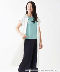 CARA O CRUZ / キャラ・オ・クルス テーラードジャケット | フレンチスリーブロングカーディガン【CoC by CARA O CRUZ】