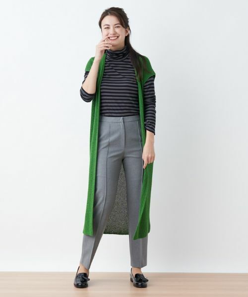 CARA O CRUZ / キャラ・オ・クルス テーラードジャケット | フレンチスリーブロングカーディガン【CoC by CARA O CRUZ】 | 詳細1