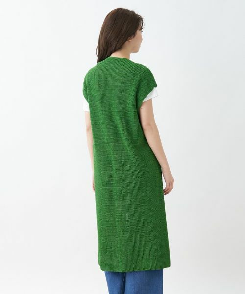 CARA O CRUZ / キャラ・オ・クルス テーラードジャケット | フレンチスリーブロングカーディガン【CoC by CARA O CRUZ】 | 詳細15