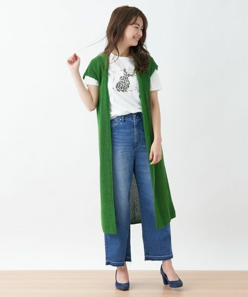 CARA O CRUZ / キャラ・オ・クルス テーラードジャケット | フレンチスリーブロングカーディガン【CoC by CARA O CRUZ】 | 詳細18