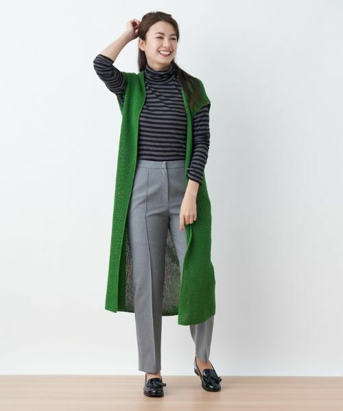 CARA O CRUZ / キャラ・オ・クルス テーラードジャケット | フレンチスリーブロングカーディガン【CoC by CARA O CRUZ】 | 詳細3