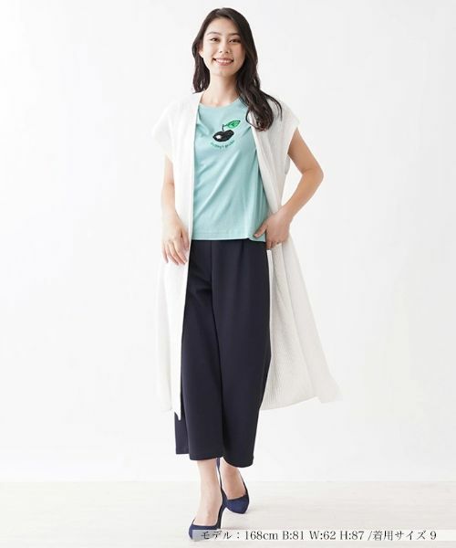 CARA O CRUZ / キャラ・オ・クルス テーラードジャケット | フレンチスリーブロングカーディガン【CoC by CARA O CRUZ】 | 詳細4