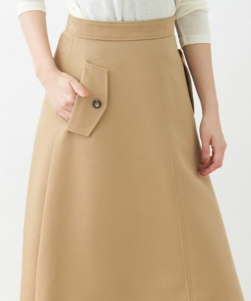 CARA O CRUZ / キャラ・オ・クルス ミニ・ひざ丈スカート | 洗える ロングスカート | 詳細18