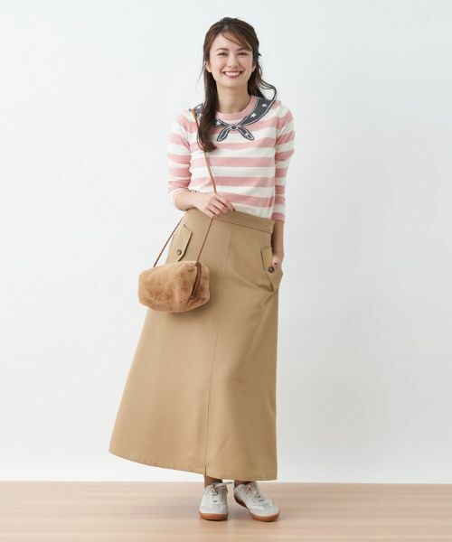 CARA O CRUZ / キャラ・オ・クルス ミニ・ひざ丈スカート | 洗える ロングスカート | 詳細7