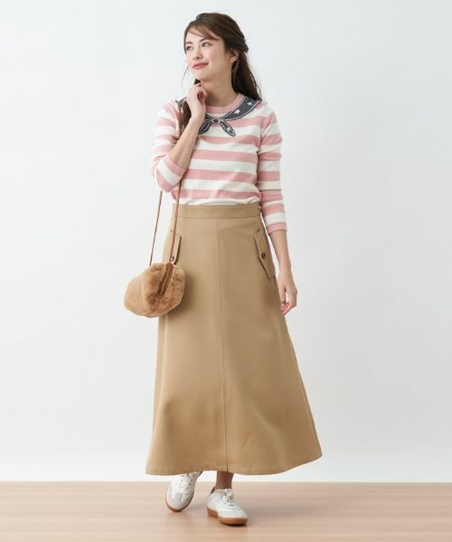 CARA O CRUZ / キャラ・オ・クルス ミニ・ひざ丈スカート | 洗える ロングスカート | 詳細8