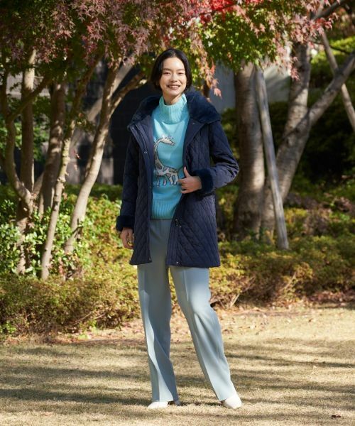 CARA O CRUZ / キャラ・オ・クルス その他パンツ | 洗える センタープレスパンツ | 詳細3