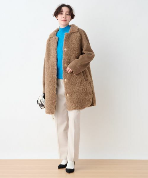 CARA O CRUZ / キャラ・オ・クルス その他パンツ | 洗える センタープレスパンツ | 詳細8