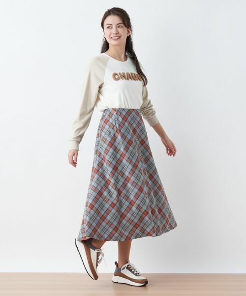 CARA O CRUZ / キャラ・オ・クルス カットソー | 洗える ラグランスリーブのロゴTシャツ | 詳細12