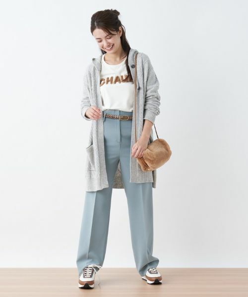 CARA O CRUZ / キャラ・オ・クルス カットソー | 洗える ラグランスリーブのロゴTシャツ | 詳細17