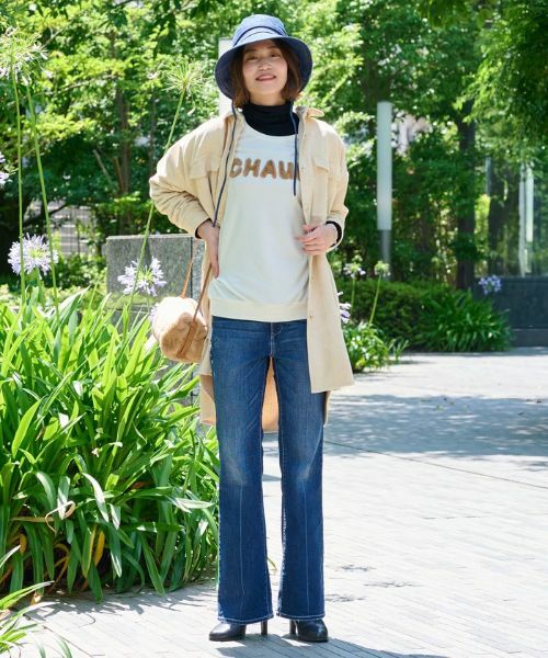 CARA O CRUZ / キャラ・オ・クルス カットソー | 洗える ラグランスリーブのロゴTシャツ | 詳細20