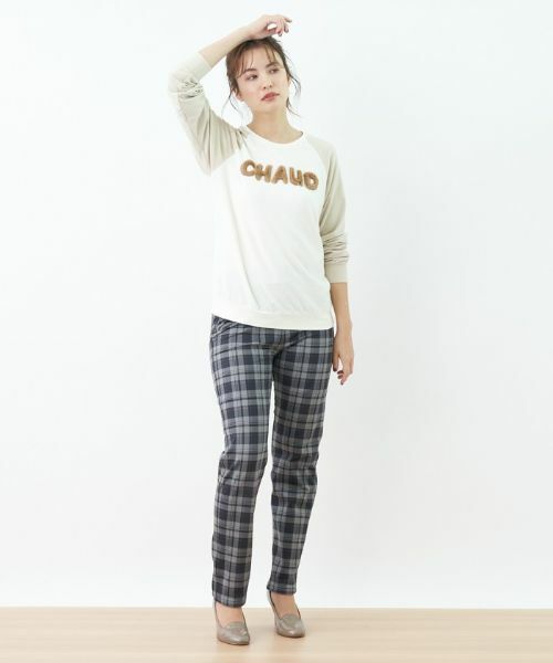 CARA O CRUZ / キャラ・オ・クルス カットソー | 洗える ラグランスリーブのロゴTシャツ | 詳細26