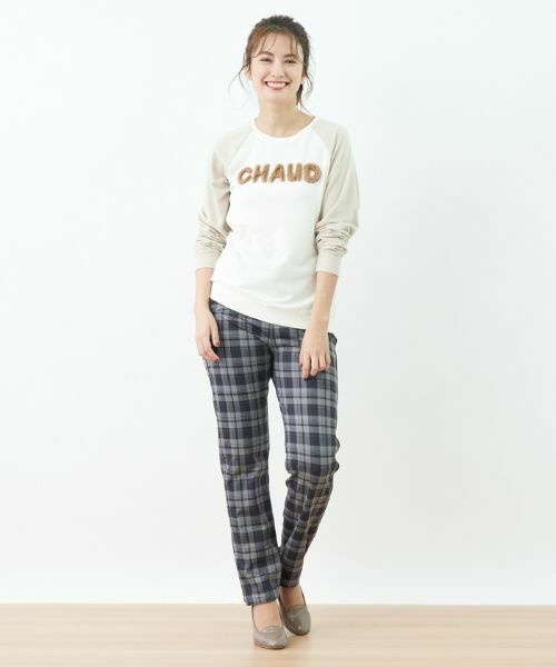 CARA O CRUZ / キャラ・オ・クルス カットソー | 洗える ラグランスリーブのロゴTシャツ | 詳細27