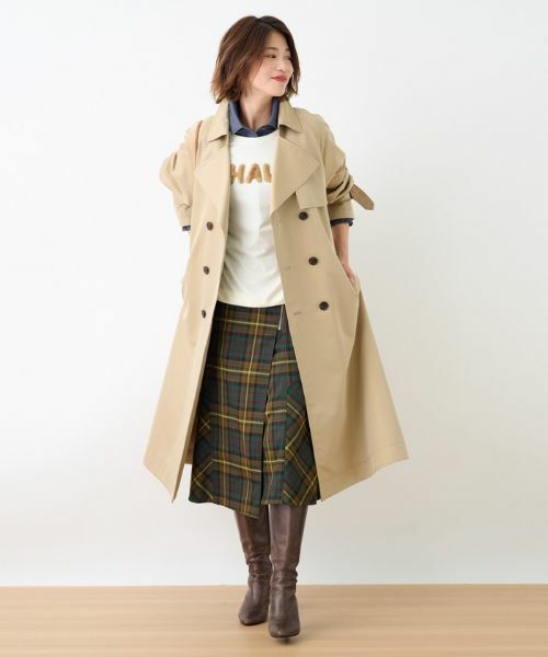 CARA O CRUZ / キャラ・オ・クルス カットソー | 洗える ラグランスリーブのロゴTシャツ | 詳細30