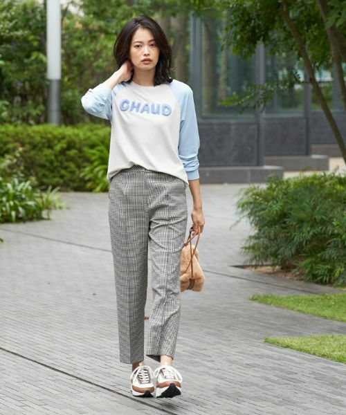 CARA O CRUZ / キャラ・オ・クルス カットソー | 洗える ラグランスリーブのロゴTシャツ | 詳細4