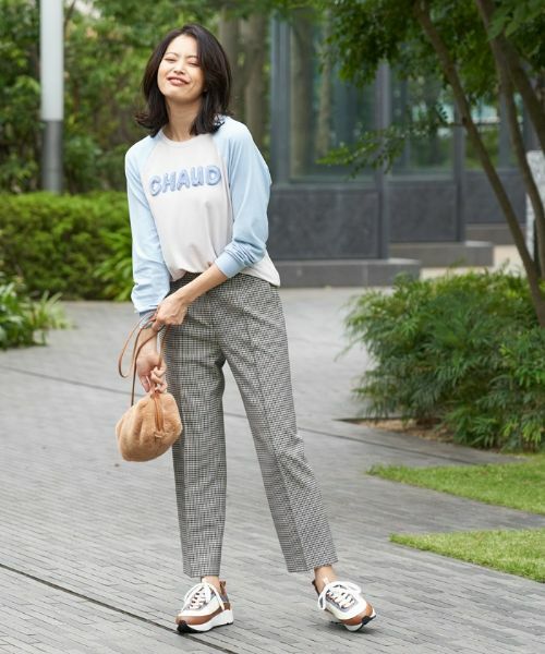 CARA O CRUZ / キャラ・オ・クルス カットソー | 洗える ラグランスリーブのロゴTシャツ | 詳細6