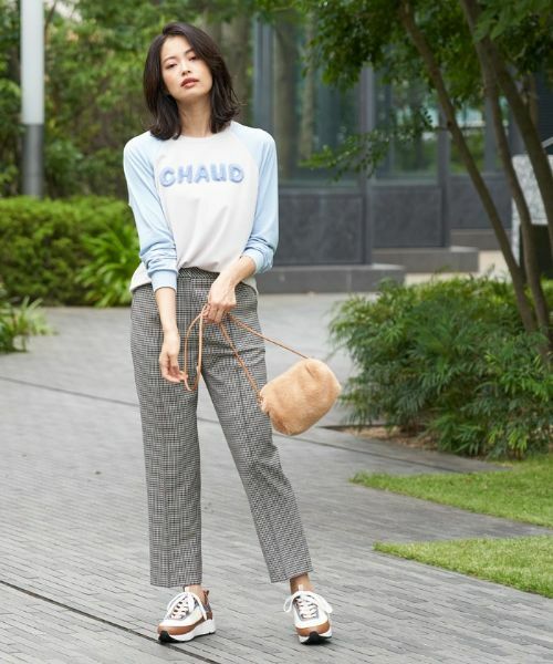 CARA O CRUZ / キャラ・オ・クルス カットソー | 洗える ラグランスリーブのロゴTシャツ | 詳細7