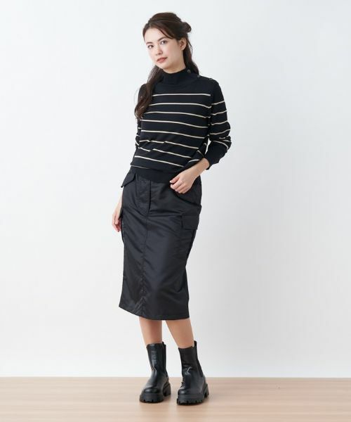 CARA O CRUZ / キャラ・オ・クルス ミニ・ひざ丈スカート | 洗える カジュアルスカート | 詳細10