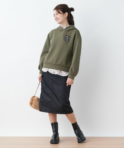 CARA O CRUZ / キャラ・オ・クルス ミニ・ひざ丈スカート | 洗える カジュアルスカート | 詳細12