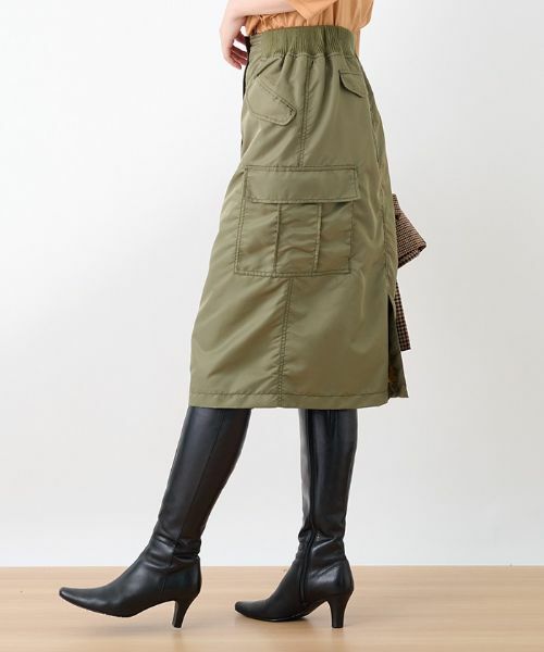 CARA O CRUZ / キャラ・オ・クルス ミニ・ひざ丈スカート | 洗える カジュアルスカート | 詳細15