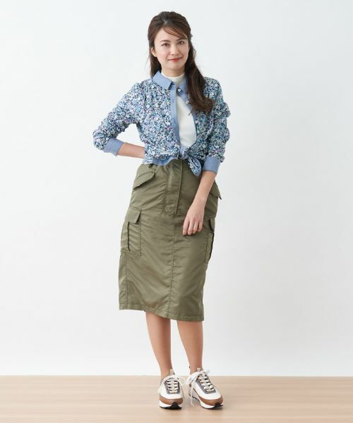 CARA O CRUZ / キャラ・オ・クルス ミニ・ひざ丈スカート | 洗える カジュアルスカート | 詳細17