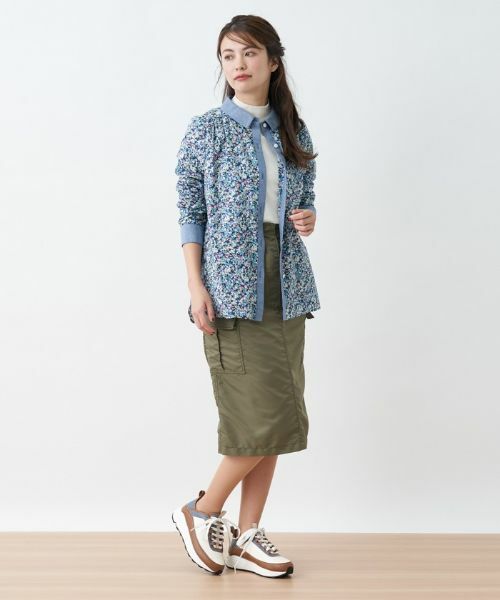 CARA O CRUZ / キャラ・オ・クルス ミニ・ひざ丈スカート | 洗える カジュアルスカート | 詳細19