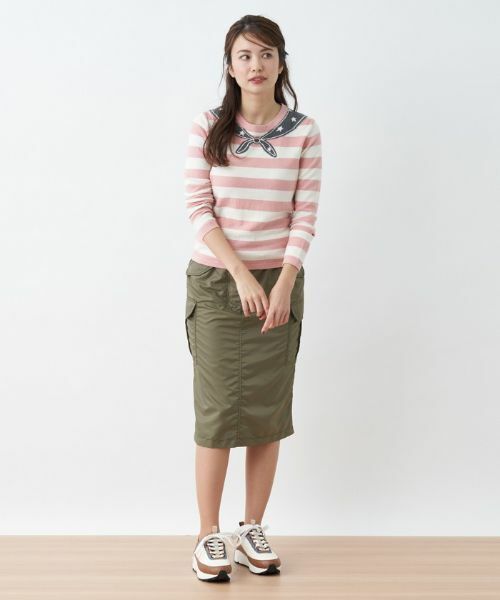 CARA O CRUZ / キャラ・オ・クルス ミニ・ひざ丈スカート | 洗える カジュアルスカート | 詳細21