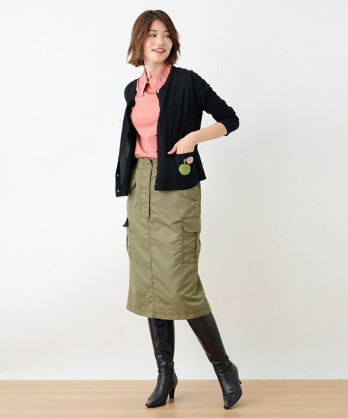 CARA O CRUZ / キャラ・オ・クルス ミニ・ひざ丈スカート | 洗える カジュアルスカート | 詳細27