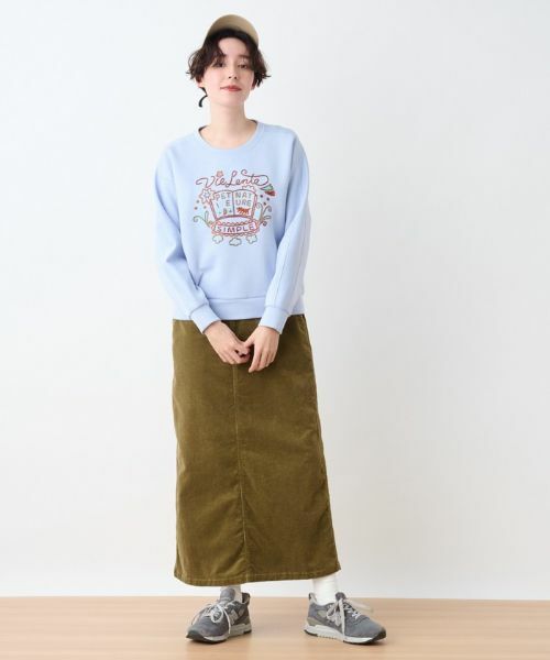 CARA O CRUZ / キャラ・オ・クルス ロング・マキシ丈ワンピース | コーデュロイのサロペットスカート | 詳細10