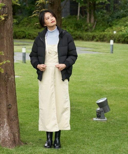 CARA O CRUZ / キャラ・オ・クルス ロング・マキシ丈ワンピース | コーデュロイのサロペットスカート | 詳細5