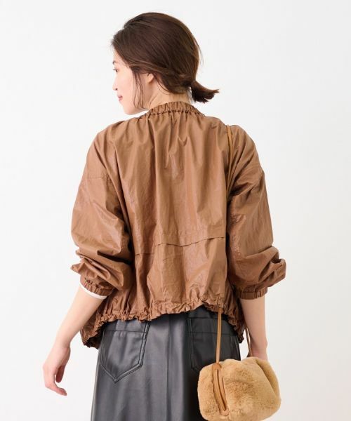 CARA O CRUZ / キャラ・オ・クルス その他アウター | 洗える ジップアップブルゾン | 詳細10