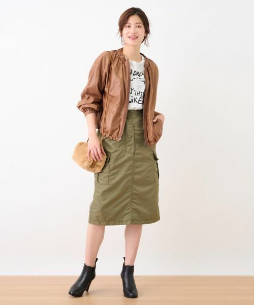 CARA O CRUZ / キャラ・オ・クルス その他アウター | 洗える ジップアップブルゾン | 詳細14