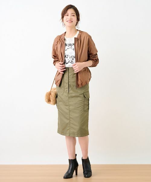 CARA O CRUZ / キャラ・オ・クルス その他アウター | 洗える ジップアップブルゾン | 詳細15