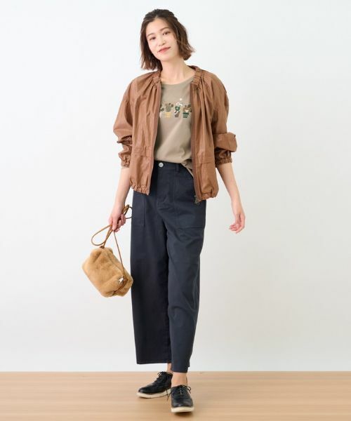 CARA O CRUZ / キャラ・オ・クルス その他アウター | 洗える ジップアップブルゾン | 詳細16